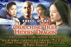 Crouching Tiger, Hidden Dragon Title Screen